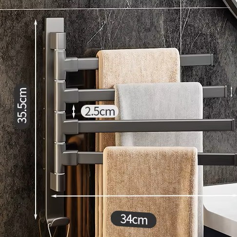 Toallero minimalista para pared - Image 5